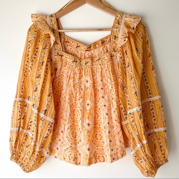 Free People Tops - {Free People } Mostly Meadow in Yellow